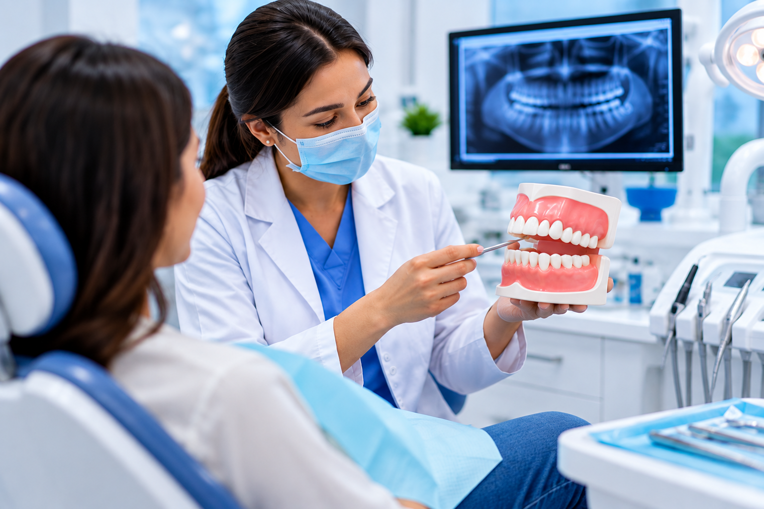Modern dental treatment